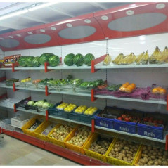 قفسه میوه سبزیجات فروشگاهی طوس مشبک